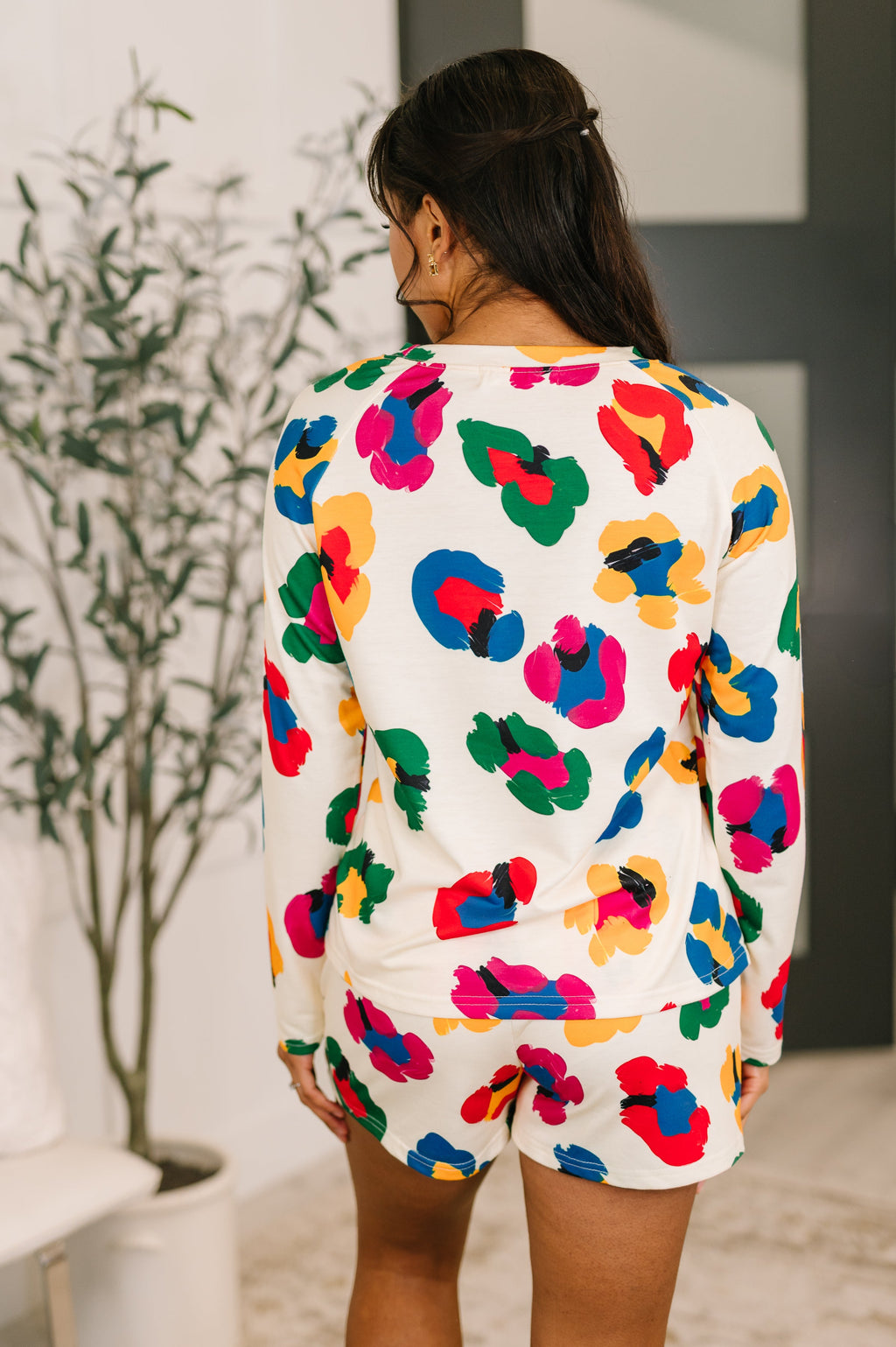 Forever Young Floral Top and Shorts Set