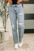 Judy Blue Jade Mid Rise 90's Straight
